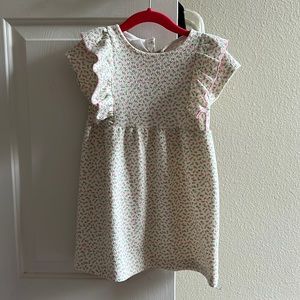 Zara Floral Jacquard Dress 3/4T
